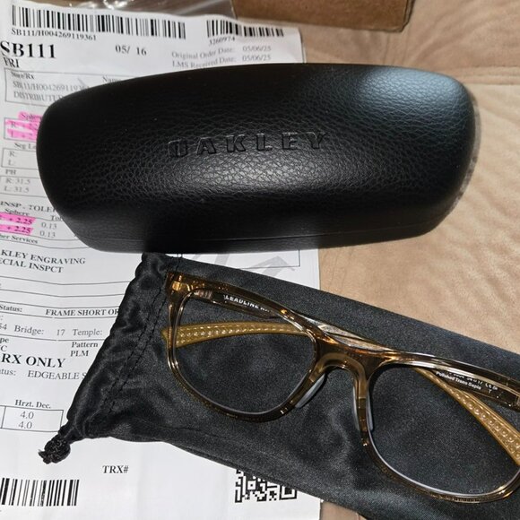 NEW OAKLEY READING EYEGLASSES +2.25 READERS LEADLINE COALESCE TRUE DIGITAL main image 16